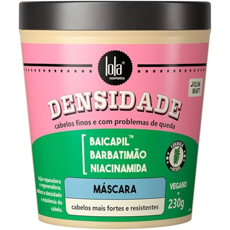 Máscara Lola Cosmetics Densidade - 230G