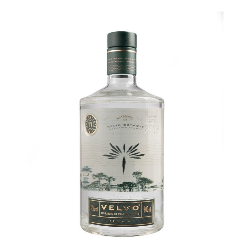 Gin Brasileiro Velvo Botanic Cerrado Spirit 800ml