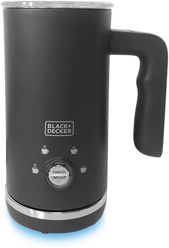 Espumador Leite C/ Função Aquecer + 4 Opções Black+Decker