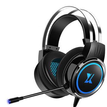 Headset Gamer X8 7.1 Canais Unidade de 50mm Luz RGB