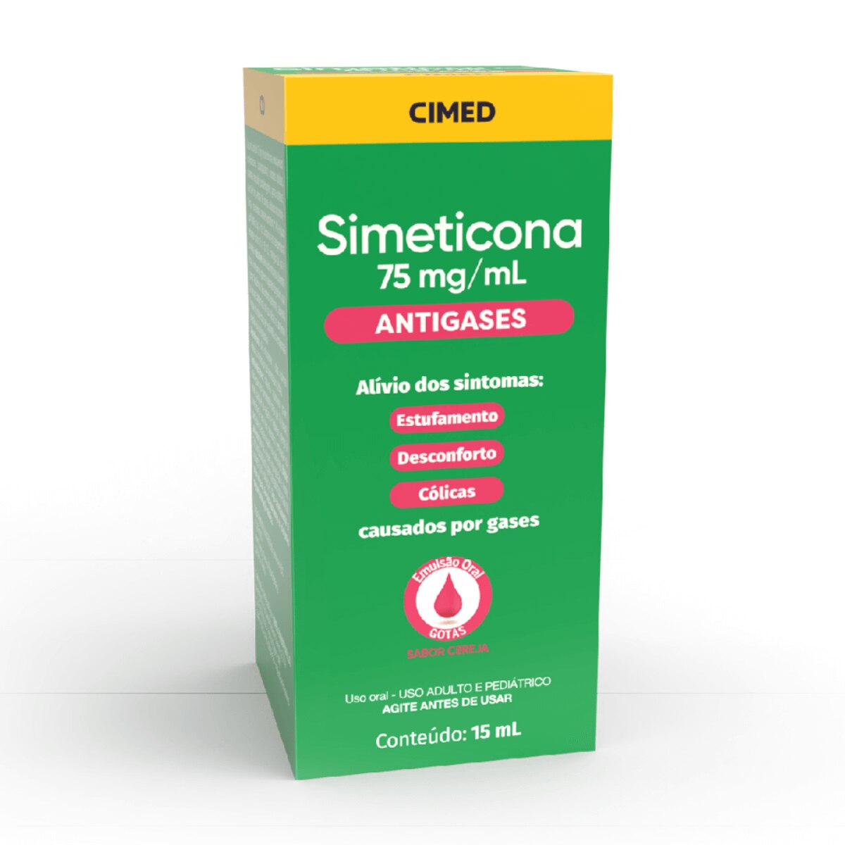Simeticona Gotas 75mg Sabor Cereja 5ml Cimed Generico