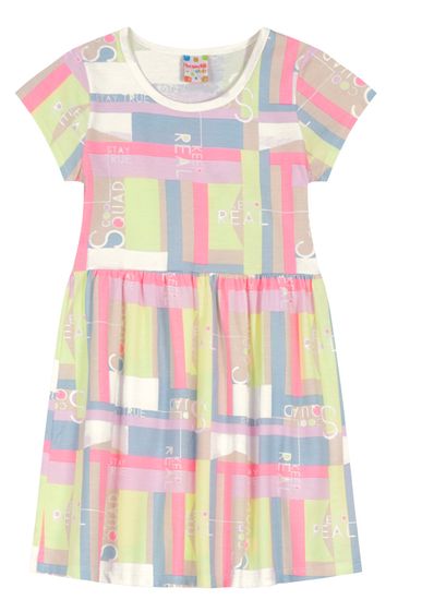 Vestido em malha infantil menina Brandili - 10