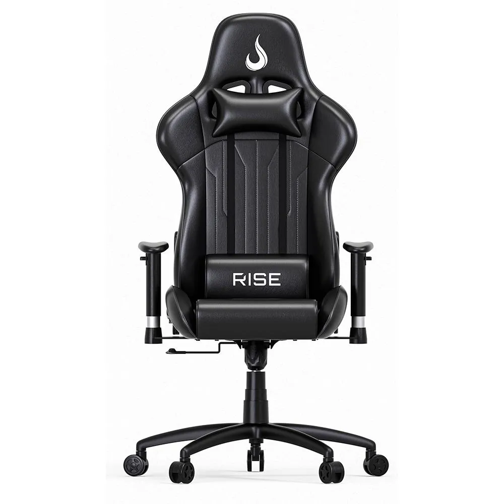 Cadeira Gamer Rise Mode Z3, Ângulo Ajustável, Braço 2D, Preto - RM-CG-03-BK