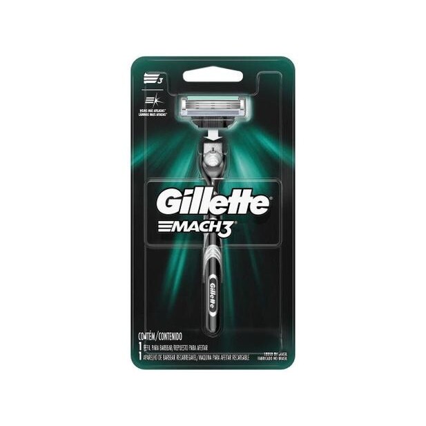 Aparelho de Barbear Gillette Mach3