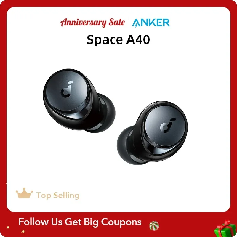 Fone de ouvido Soundcore Anker Espaço A40