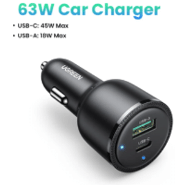 Carregador Veicular Ugreen 63w