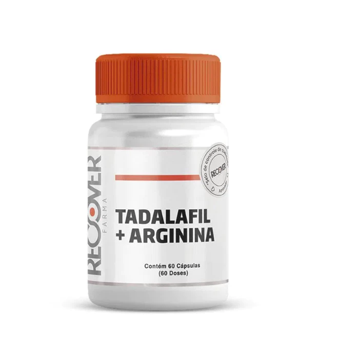 Arginin com T - Energia Masculina Estimulante Libido - Recover Farma