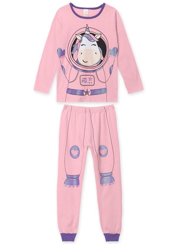 Marisol Pijama Longo Unicórnio com Aroma - Infantil