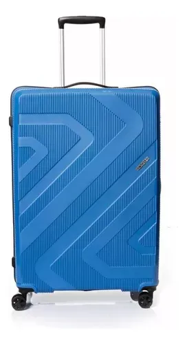 Mala De Viagem Grande Camboriú Azul American Tourister Lisa, Polipropileno, Fechadura TSA