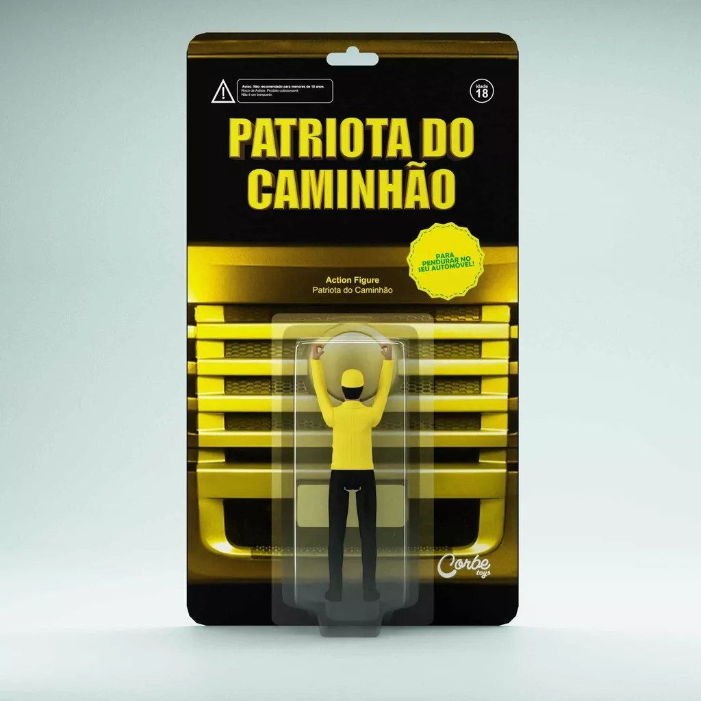 [GOLPEMOB-ML] - Action figure - Patriota do caminhão - R$132,00
