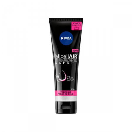 Sabonete Facial em Gel NIVEA MicellAIR Expert 125ml