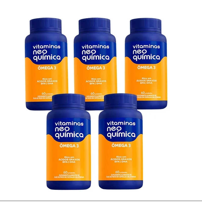 05 Ômega 3 EPA/DHA 60 comprimidos Neo Química