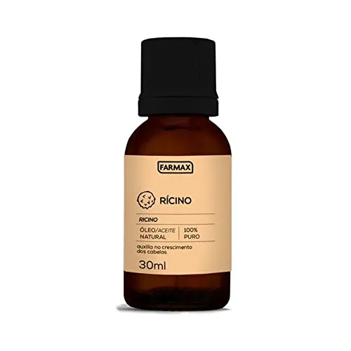 [+Por- R$2.7 ] Farmax Óleo Capilar De Rícino Transparente 30 Ml