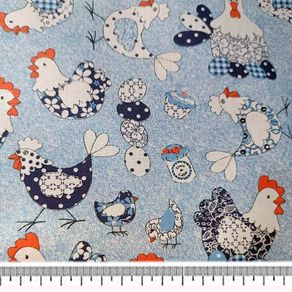 Tecido Tricoline Infantino Lg1,40 18977 Folia 03