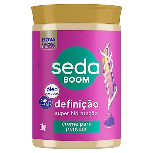 Seda Creme Para Pentear Boom Definição Pote 1Kg