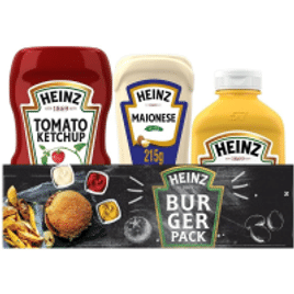 Kit Heinz Ketchup, Mostarda e Maionese