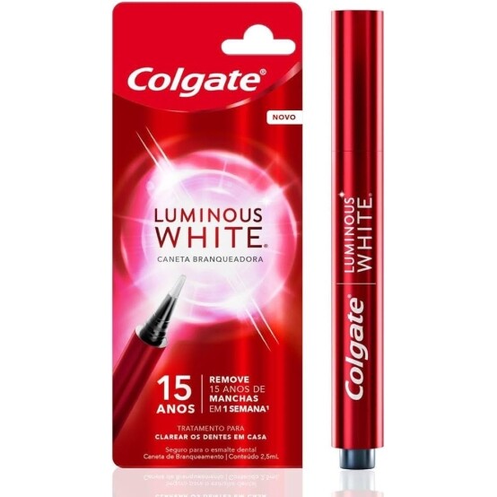 Caneta Clareadora Dental Colgate Luminous White 2,5ml