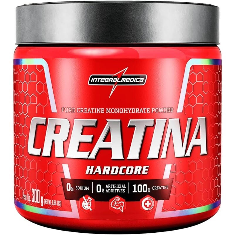 Creatina Monohidratada IntegralMédica Hardcore Reload - 300g