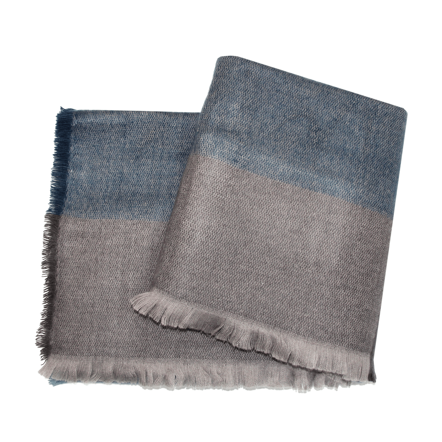 Manta em Jacquard com Franjas Xadrez