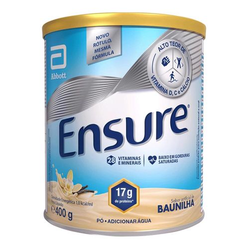 Suplemento Alimentar Ensure Baunilha 400g