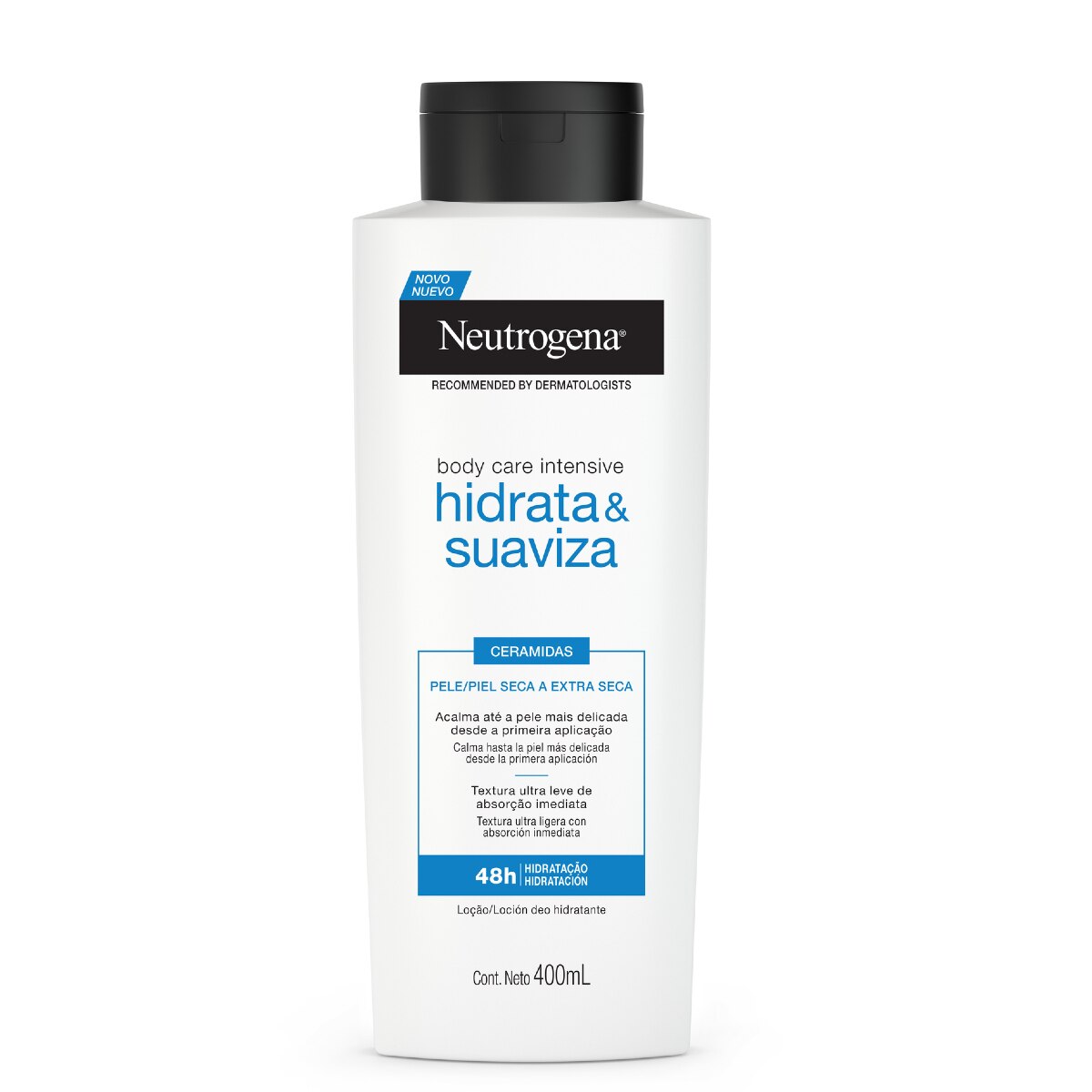 Locao Hidratante Corporal Neutrogena Body Care Intensive Hidrata & Suaviza 400ml