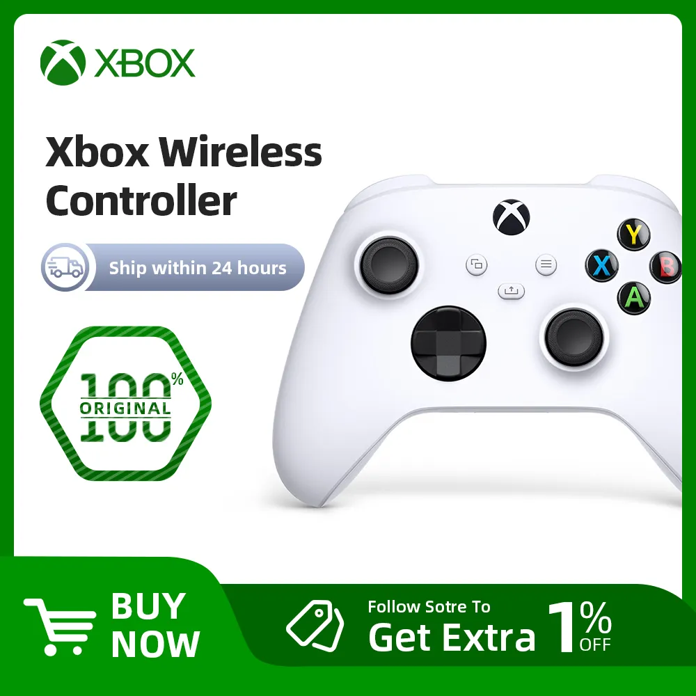 Controle Sem Fio Xbox Series - Branco | Aliexpress