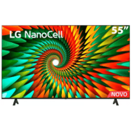 Smart TV LG 4k Nanocell 55" Thinq Ai Alexa Google Assistente - 55NANO77SRA