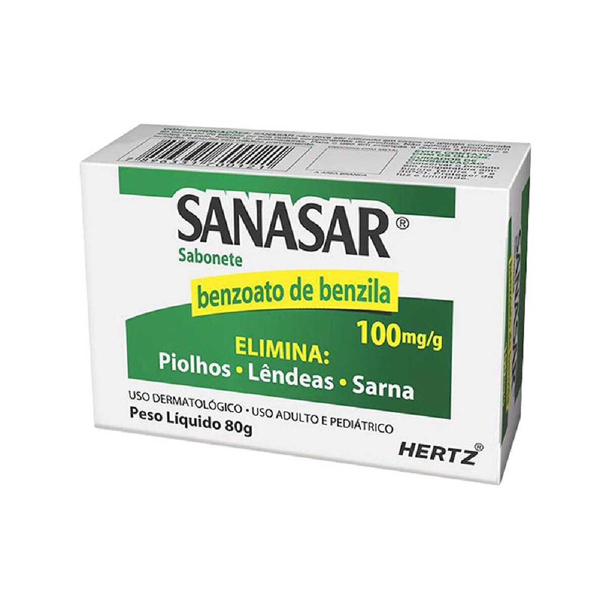 Sanasar Sabonete 100mg 80g