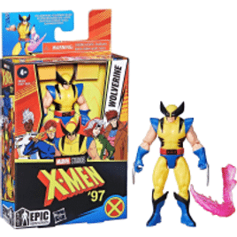 Boneco Wolverine X-Men '97 10 cm com acessórios F8123 - Hasbro