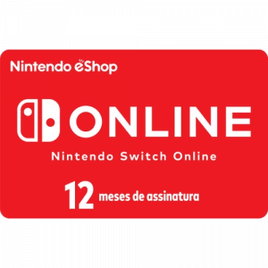 Giftcard Nintendo Switch Online 12 Meses