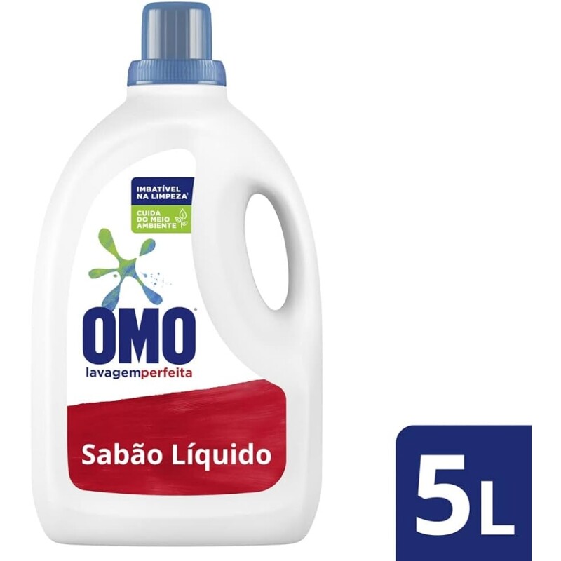 Sabão Líquido Omo Lavagem Perfeita - 5L