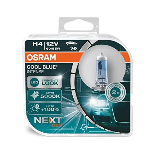 [PRIME] OSRAM COOL BLUE INTENSE NEXT GENERATION H4 64193 CBN - HCB DUO (até 5000K)