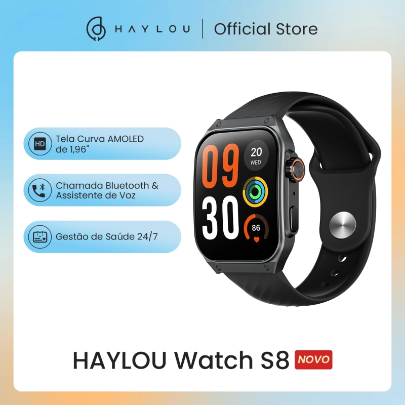 Smartwatch HAYLOU Watch S8 1.96''
