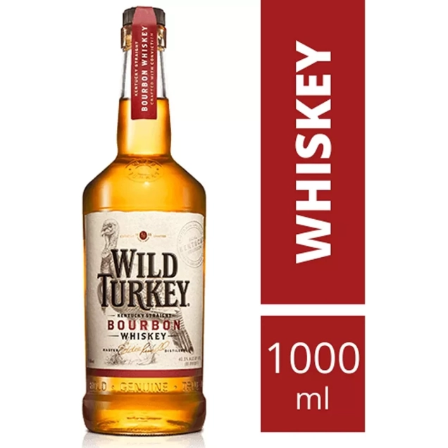 Whisky Wild Turkey 81 Bourbon - 1L