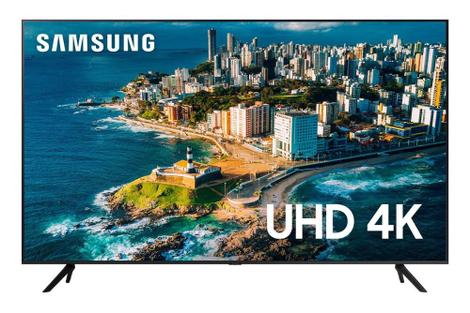 Smart TV Samsung 65 UHD 4K 65CU7700 2023, Processador Crystal 4K, Gaming Hub, Visual Livre de Cabos, Alexa built in, Controle Único