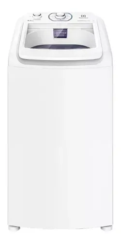 (Com Cashback Electrolux) Máquina de Lavar Roupas Electrolux 8,5kg Branca Essential Care LES09 com Diluição Inteligente e Filtro Fiapos 110V
