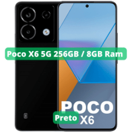 Smartphone POCO X6 5G 256GB 8GB RAM