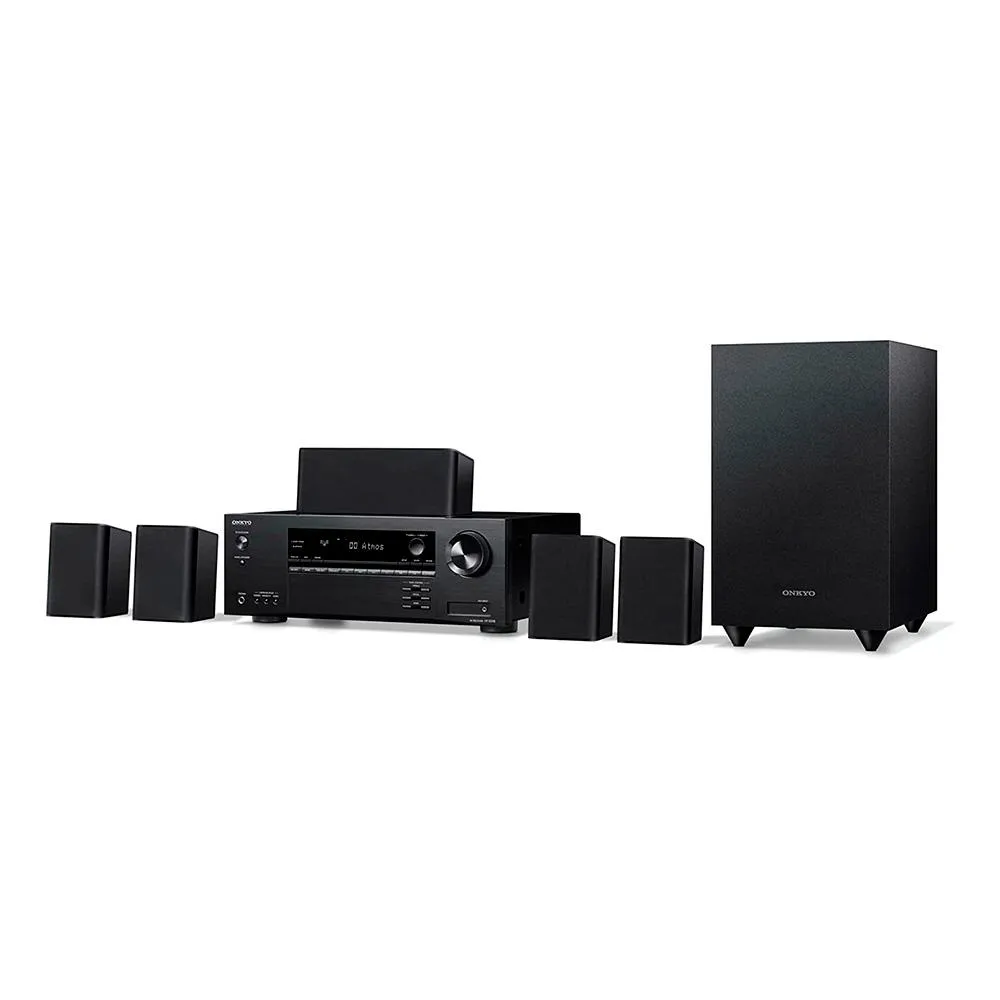 Saindo por R$ 3599,99: Home Theater Onkyo HTS-3910 5.1 Canais, Bluetooth, 155W, Dolby Atmos, 110V - HTS-3910 | Pelando
