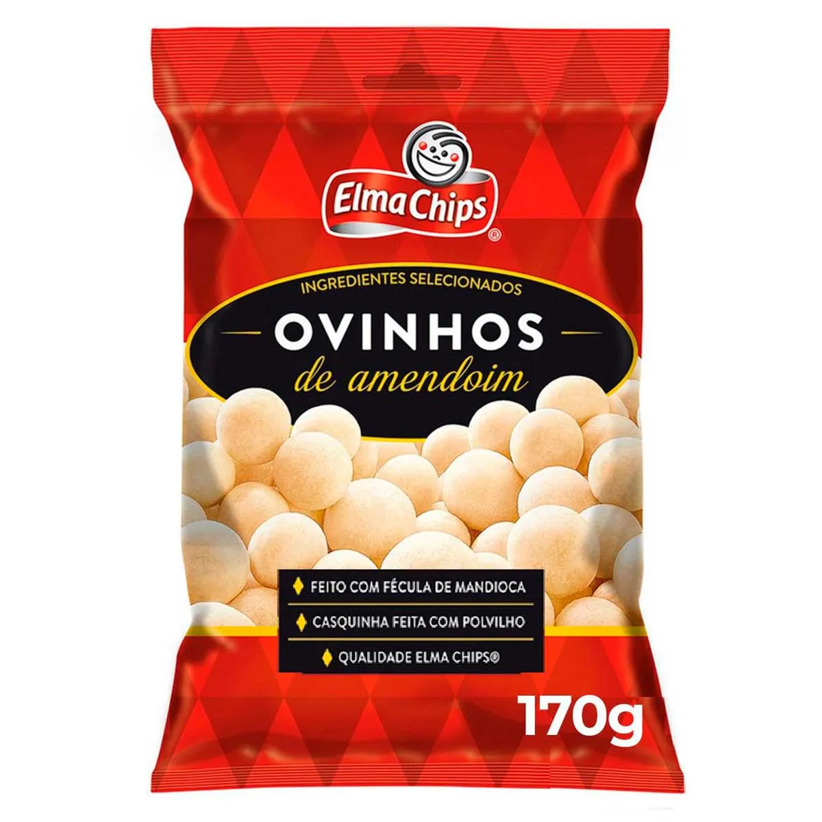 Saindo por R$ 2: (Regional) Ovinhos de Amendoim Elma Chips 170g | Pelando