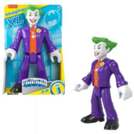 Boneco Articulado - Imaginext - DC Comics - Coringa - Super Friends XL - Mattel