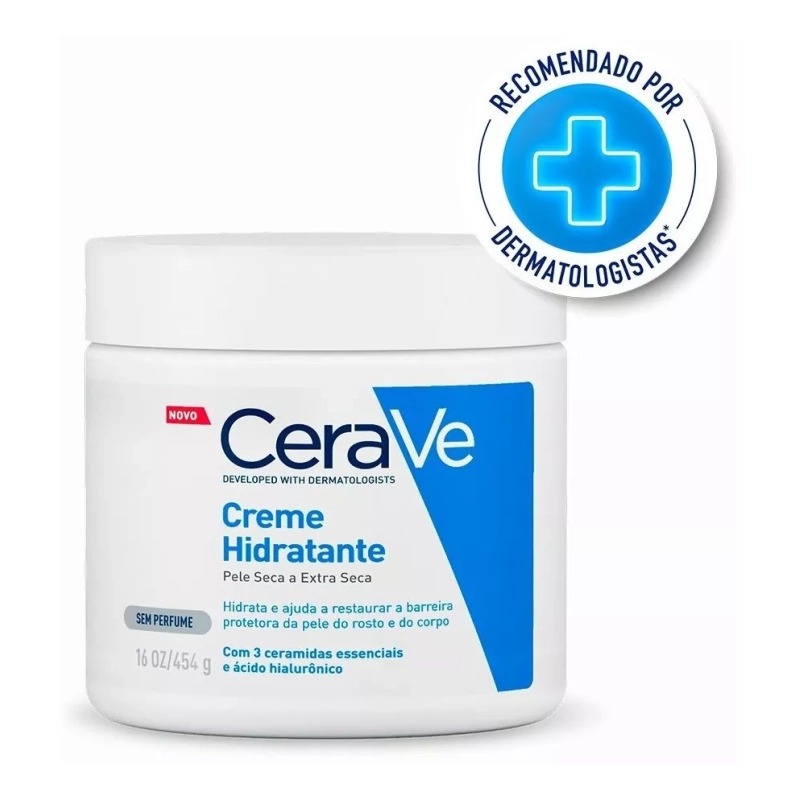 Creme Hidratante CeraVe Pele Seca a Extra Seca - 454g