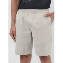 Bermuda jeans color masculina com cordão bege | Pool Jeans