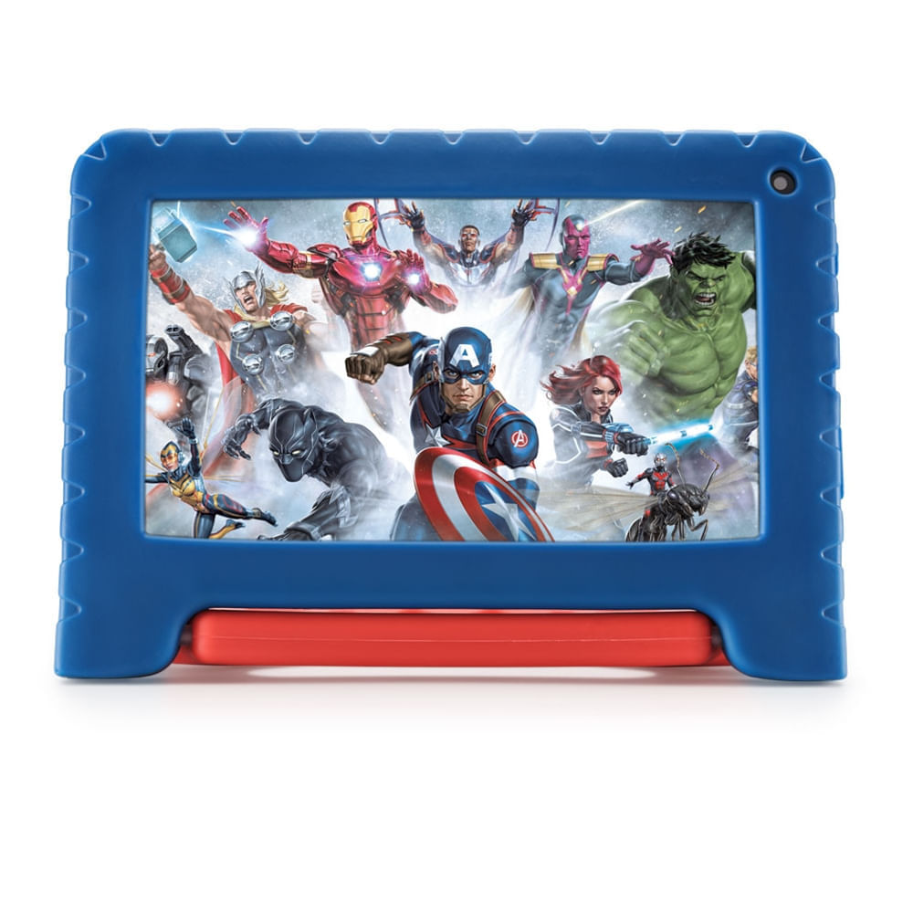 Tablet Multilaser Avengers 7'' 64GB 2MP Wifi Android Azul - NB417