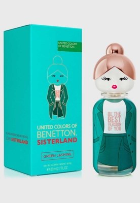 Perfume Feminino Sisterland Green Jasmine Benetton EDT 80ml