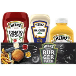Pack Heinz Ketchup 397g + Maionese 390g +