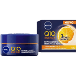 Creme Facial Nivea Antissinais Q10 Energy Noite - 50g
