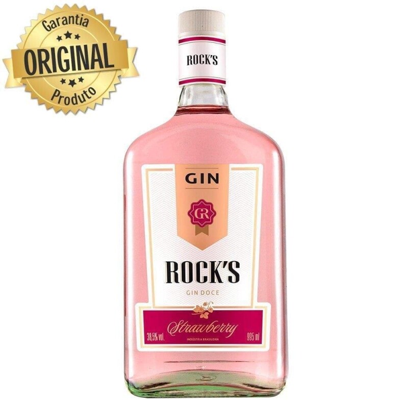 Gin Nacional Rocks Doce Garrafa 995ml - Rocks