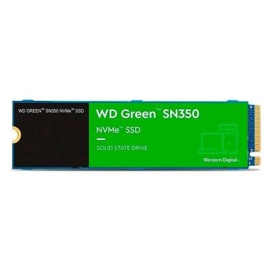 SSD WD Green 1TB SN350 M.2 2280 PCIe NVMe Leitura: 2400MB/s e Gravação:1850MB/s - WDS100T2G0C