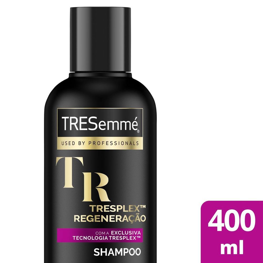Saindo por R$ 9,89: Shampoo Tresemmé Tresplex Regeneração 400 Ml - Pague Menos | Medicamentos e Manipulação | Pelando