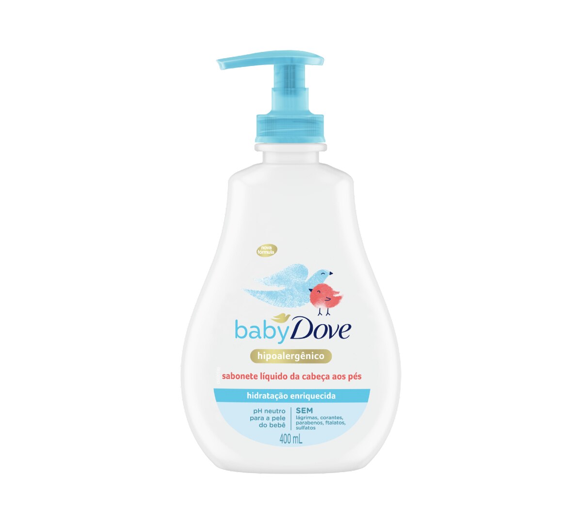 Sabonete Liquido Dove Baby Hidratacao Enriquecida 400ml